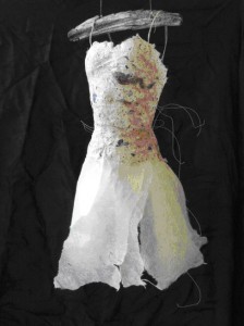 papieren jurk (Andrea Cook)